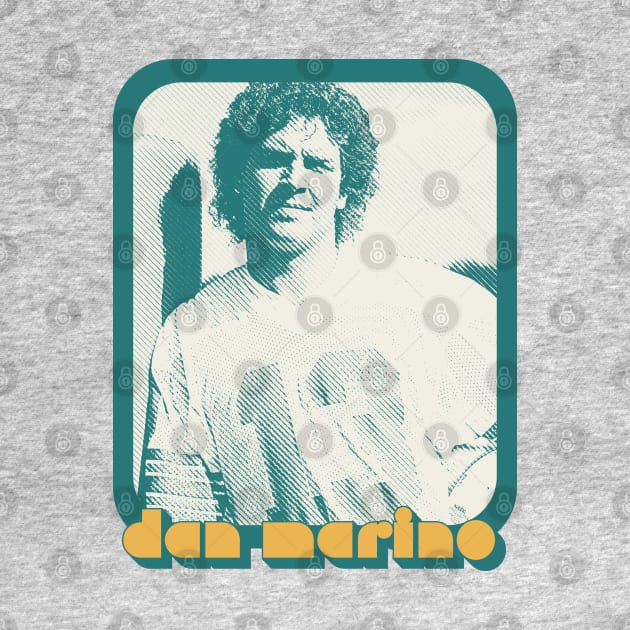 Dan Marino / Retro 80s Football Fan Design by DankFutura